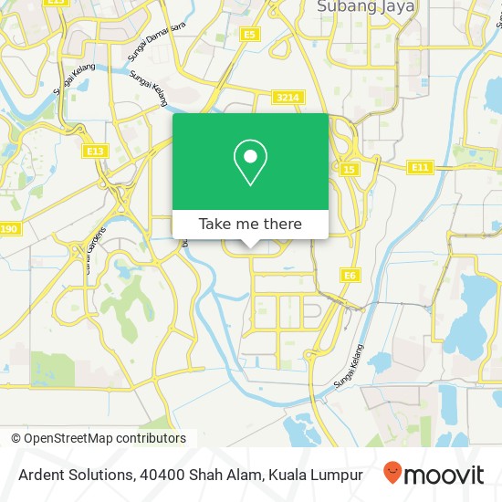 Ardent Solutions, 40400 Shah Alam map