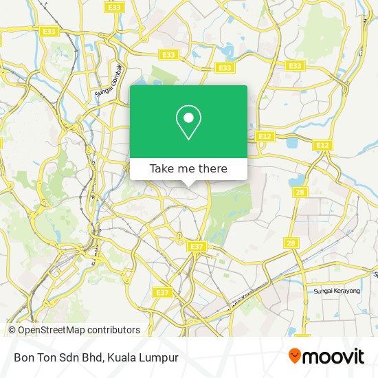 Bon Ton Sdn Bhd map