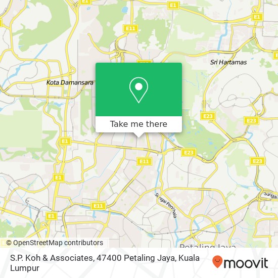 Peta S.P. Koh & Associates, 47400 Petaling Jaya