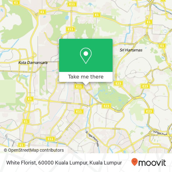 White Florist, 60000 Kuala Lumpur map