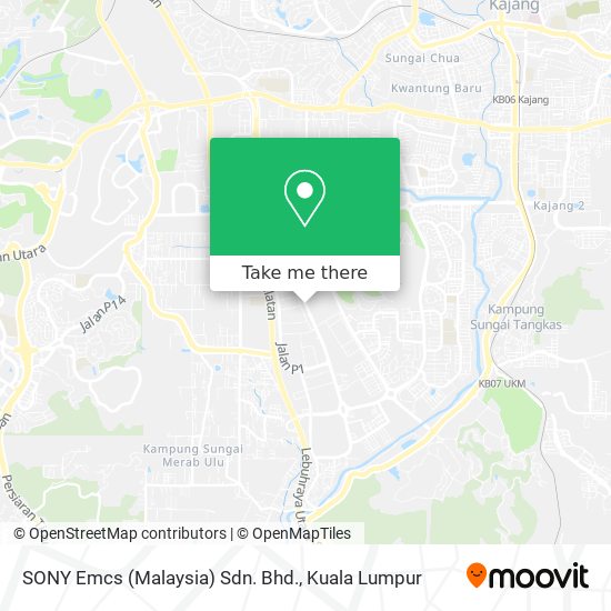 SONY Emcs (Malaysia) Sdn. Bhd. map