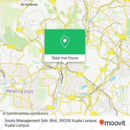 3sixty Management Sdn. Bhd., 59200 Kuala Lumpur map
