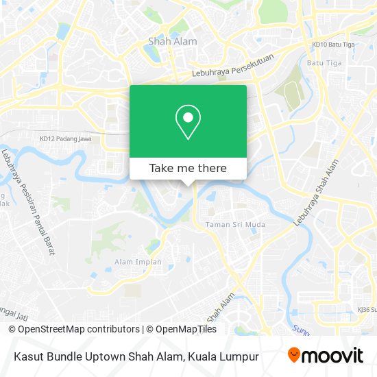 Peta Kasut Bundle Uptown Shah Alam