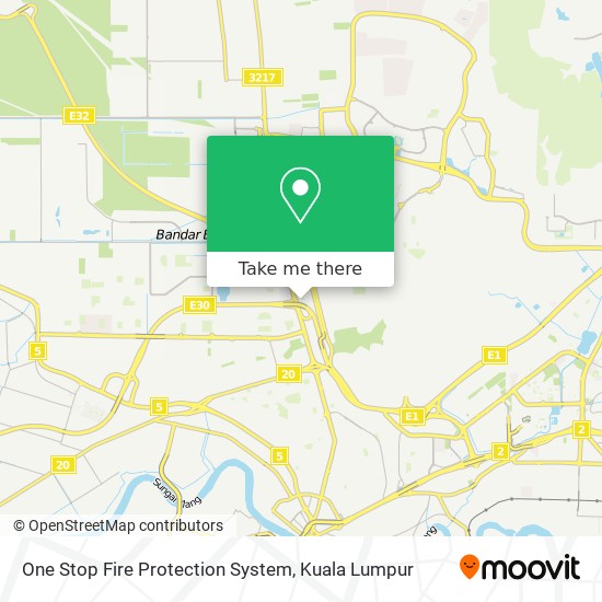 One Stop Fire Protection System map