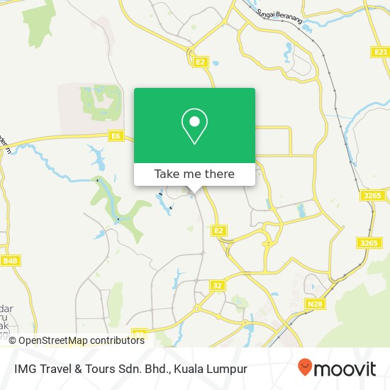Peta IMG Travel & Tours Sdn. Bhd.