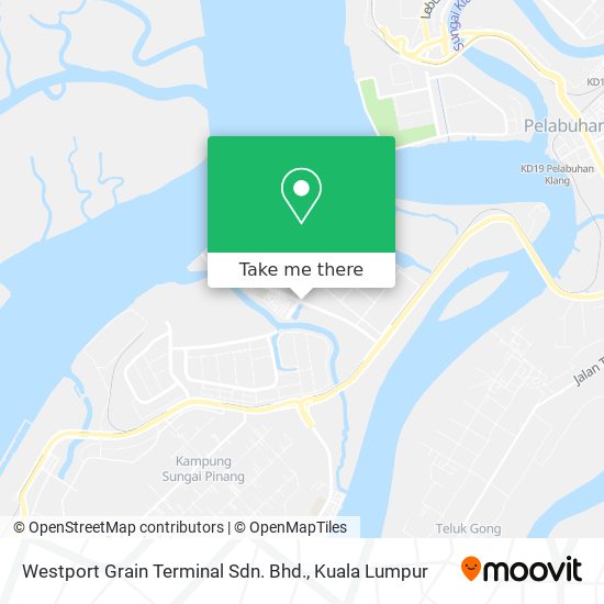 Westport Grain Terminal Sdn. Bhd. map