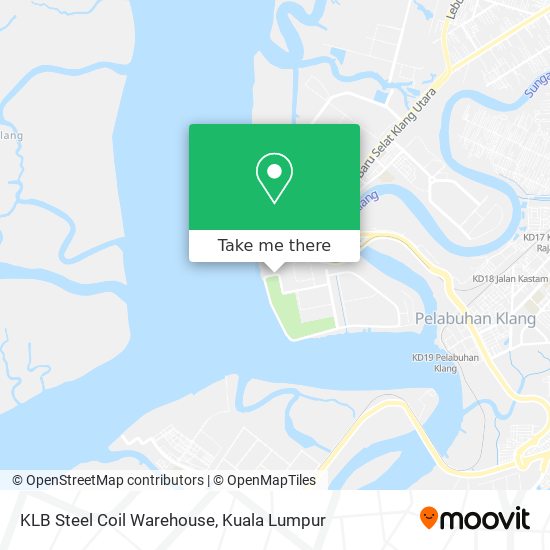 KLB Steel Coil Warehouse map