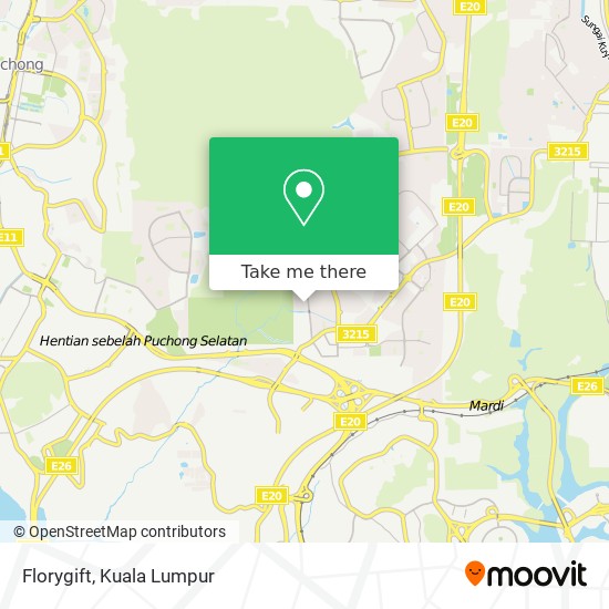 Florygift map