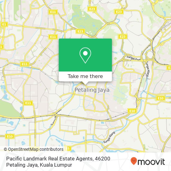 Pacific Landmark Real Estate Agents, 46200 Petaling Jaya map