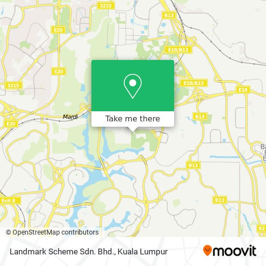 Landmark Scheme Sdn. Bhd. map