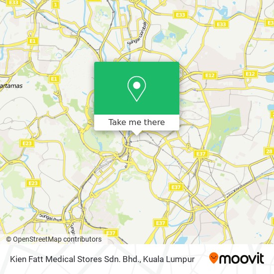 Kien Fatt Medical Stores Sdn. Bhd. map