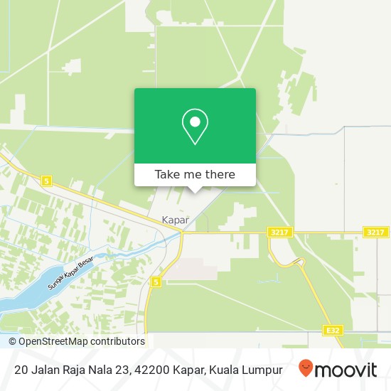 20 Jalan Raja Nala 23, 42200 Kapar map