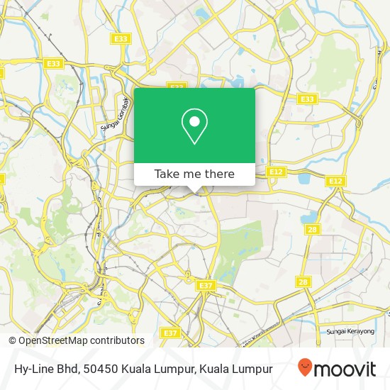 Hy-Line Bhd, 50450 Kuala Lumpur map