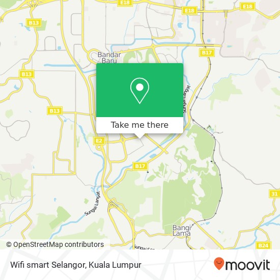 Wifi smart Selangor map