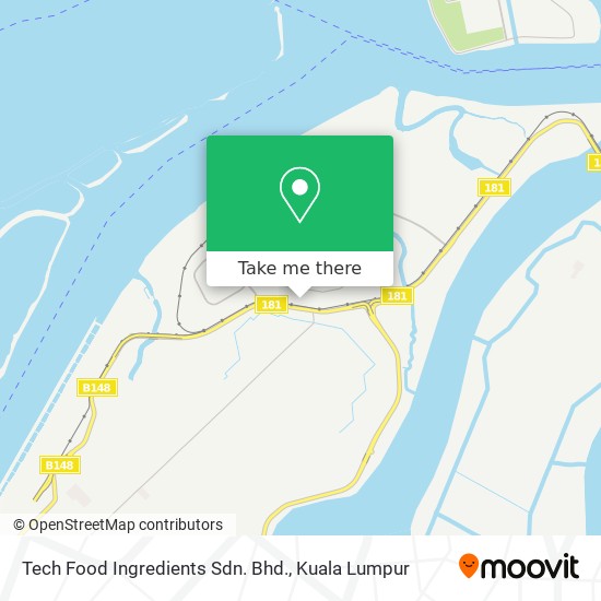 Tech Food Ingredients Sdn. Bhd. map