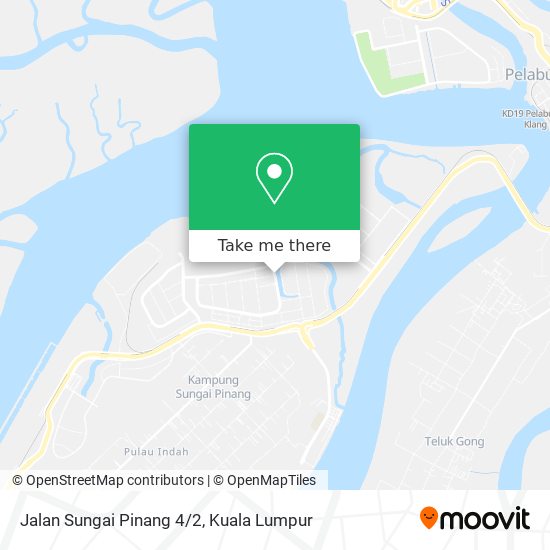 Jalan Sungai Pinang 4/2 map