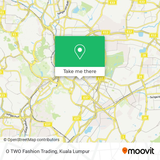 O TWO Fashion Trading map