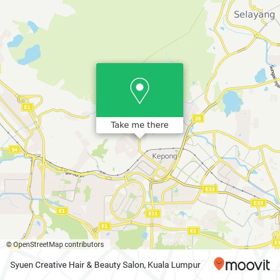 Syuen Creative Hair & Beauty Salon map