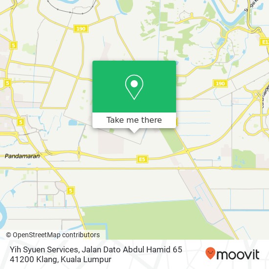 Yih Syuen Services, Jalan Dato Abdul Hamid 65 41200 Klang map
