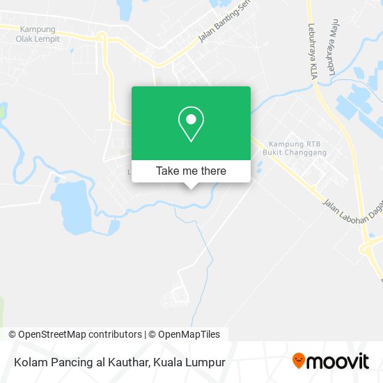 Peta Kolam Pancing al Kauthar, 42700 Banting