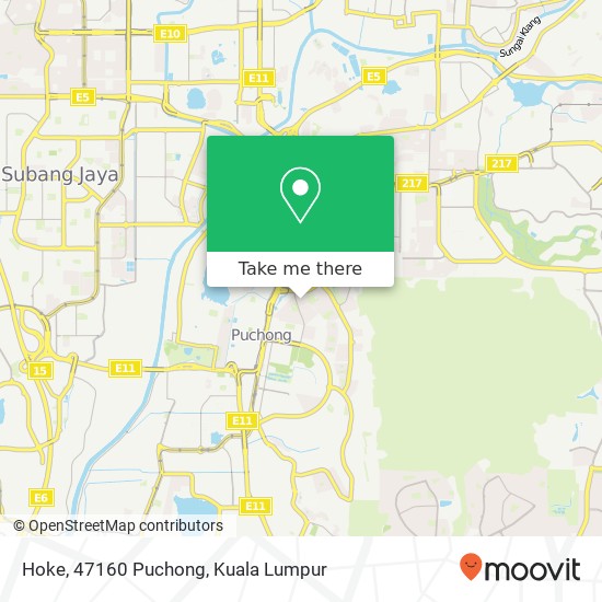 Hoke, 47160 Puchong map