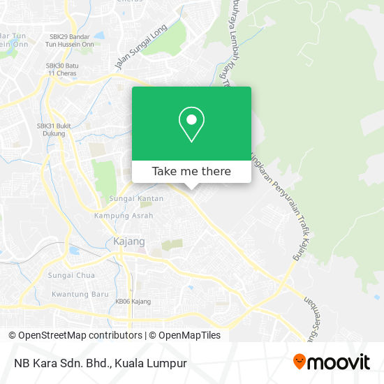 NB Kara Sdn. Bhd. map