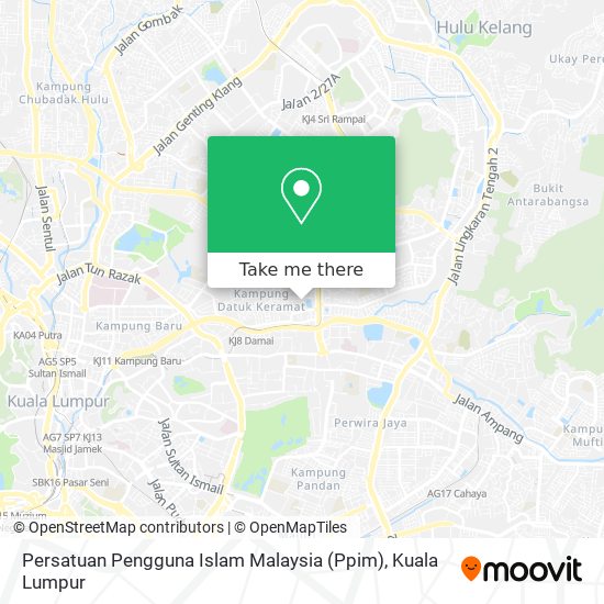 Peta Persatuan Pengguna Islam Malaysia (Ppim)