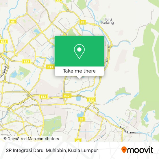 SR Integrasi Darul Muhibbin map