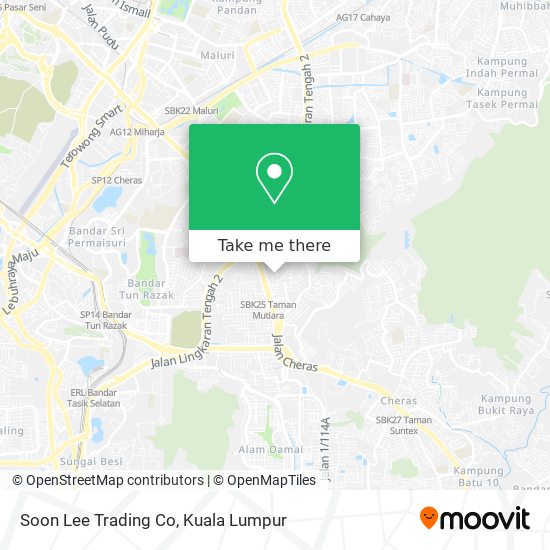 Soon Lee Trading Co map