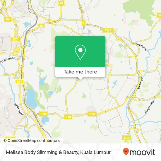 Melissa Body Slimming & Beauty map