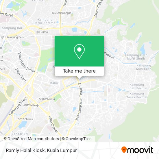 Ramly Halal Kiosk map