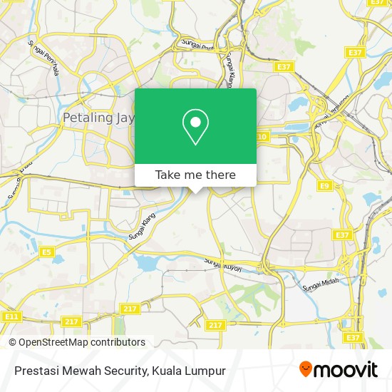 Prestasi Mewah Security map