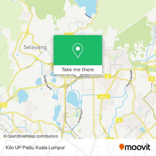 Kilo UP Padu map