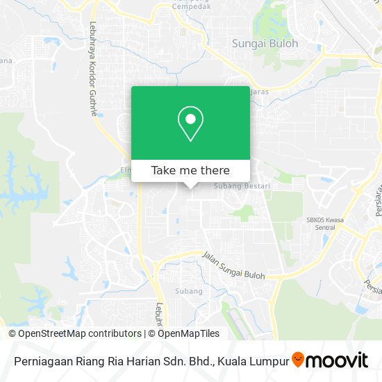 Perniagaan Riang Ria Harian Sdn. Bhd. map