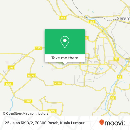 25 Jalan RK 3/2, 70300 Rasah map