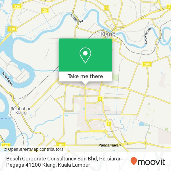 Besch Corporate Consultancy Sdn Bhd, Persiaran Pegaga 41200 Klang map