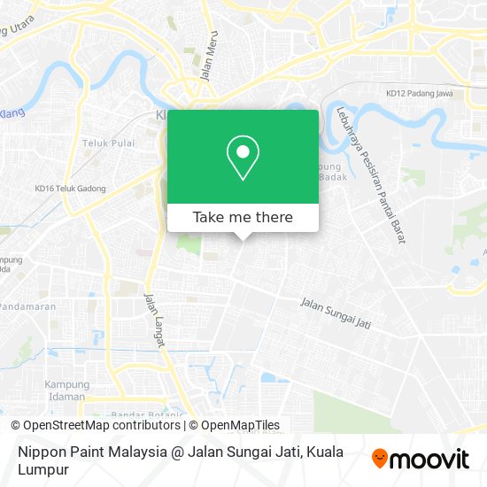 Nippon Paint Malaysia @ Jalan Sungai Jati map