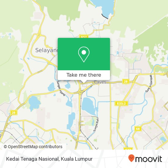 Kedai Tenaga Nasional map