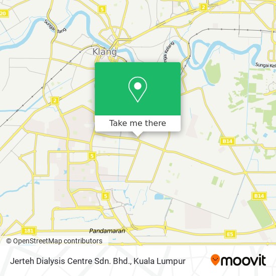 Jerteh Dialysis Centre Sdn. Bhd. map