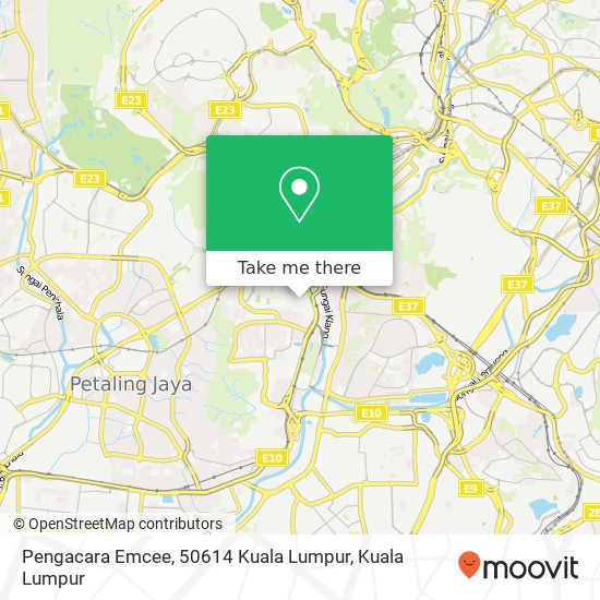 Peta Pengacara Emcee, 50614 Kuala Lumpur