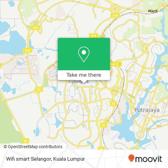 Wifi smart Selangor map