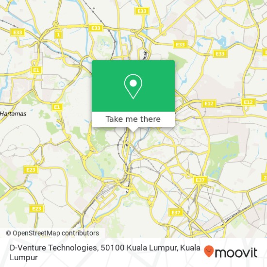 D-Venture Technologies, 50100 Kuala Lumpur map