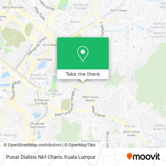 Pusat Dialisis Nkf-Charis map