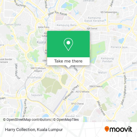 Harry Collection map
