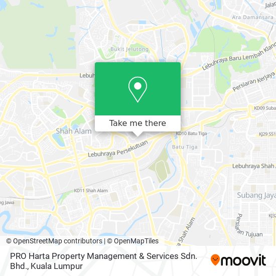Peta PRO Harta Property Management & Services Sdn. Bhd.