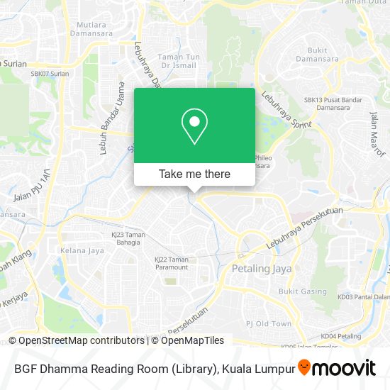 BGF Dhamma Reading Room (Library) map