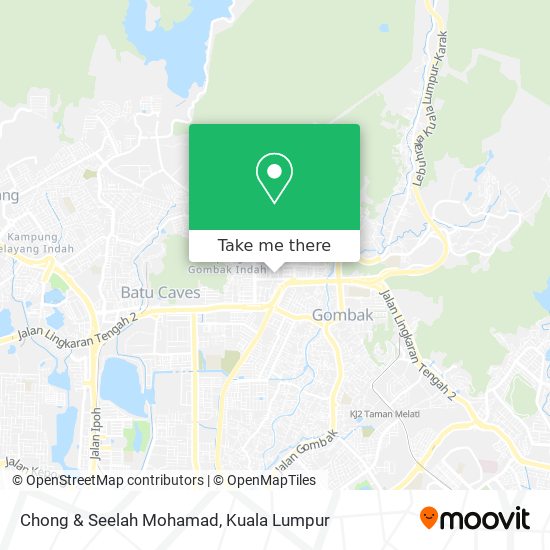 Chong & Seelah Mohamad map