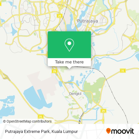 Putrajaya Extreme Park map