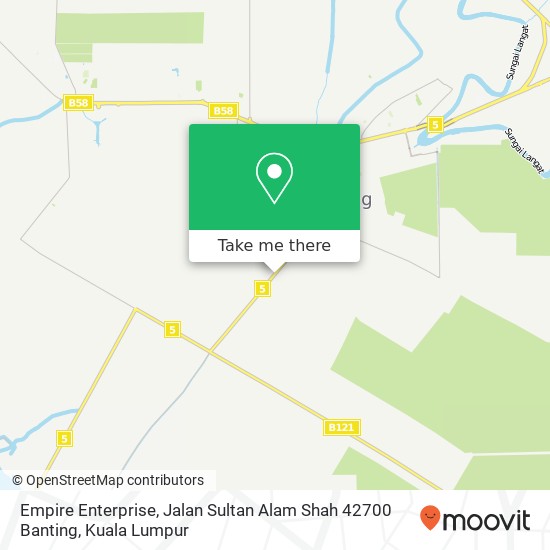 Empire Enterprise, Jalan Sultan Alam Shah 42700 Banting map