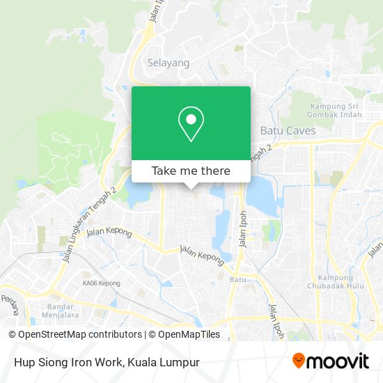 Hup Siong Iron Work map